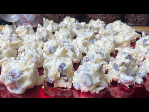 Cranberry Crunch Christmas Candy / Easy Candy