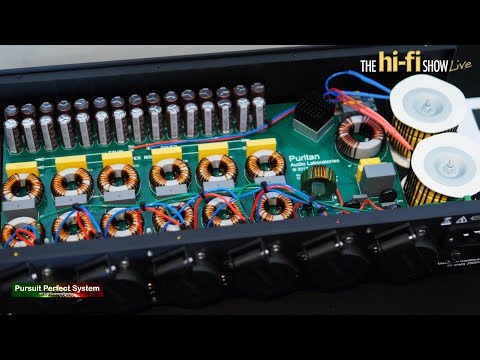 Puritan Audio Labs short demo and NEW Ground Master Product @ The hi-fi Show Live 2018