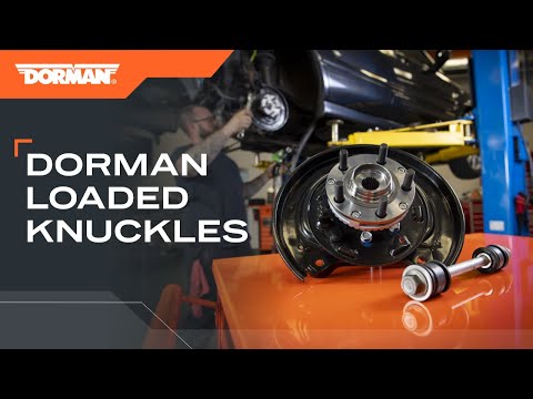 Replace wheel bearings faster than ever with Dorman loaded knuckles