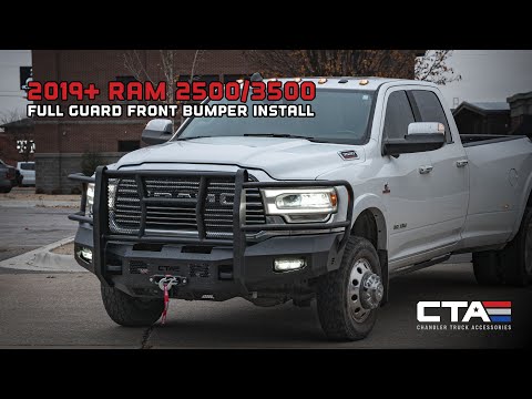 2019+ RAM 2500/3500 Full Guard Front Bumper Install | Chandler Truck Accessories