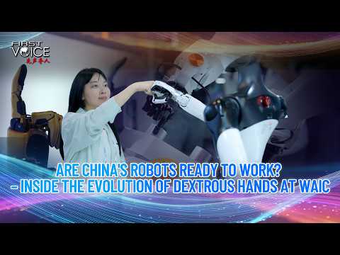 Are China's robots ready to work? Inside the evolution of dextrous hands at WAIC
