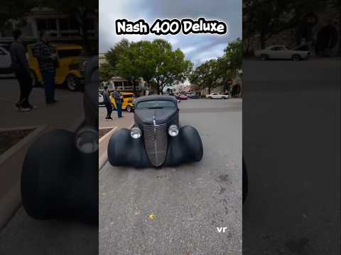 The Classic Cruiser: Unveiling the 1937 Nash 400 Deluxe