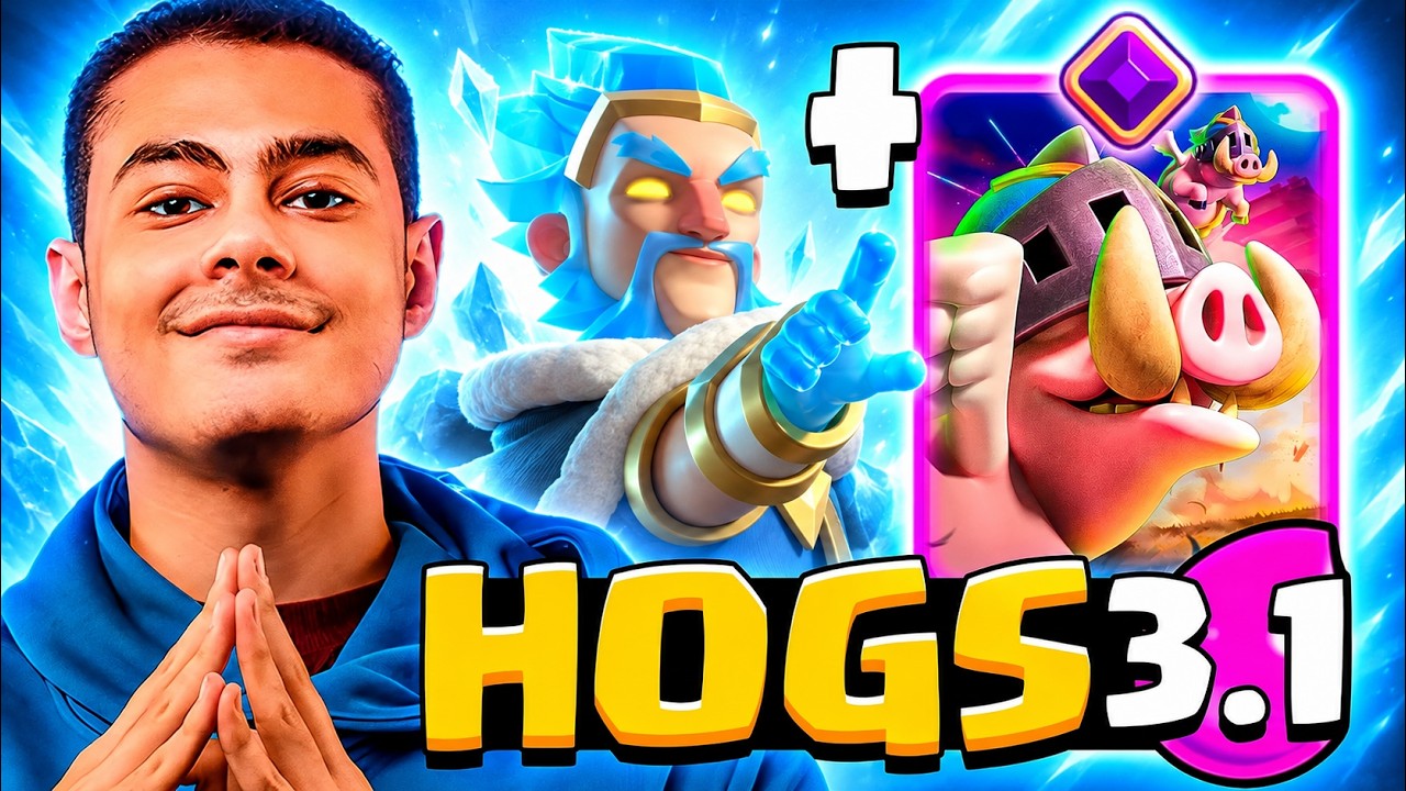 My New Hero Ice Wizard EVO Hogs Deck is Ice-Cold🥶
