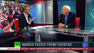 Bernie Visits Trump Country & Here’s What Happens