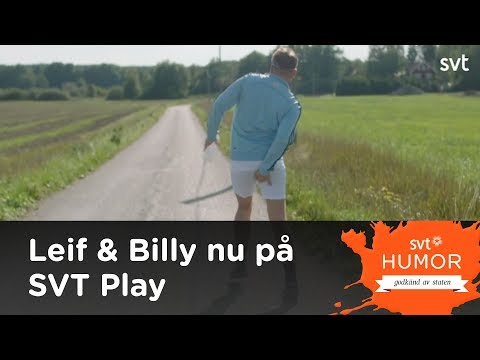 Leif skiter ner sig - Leif och Billy