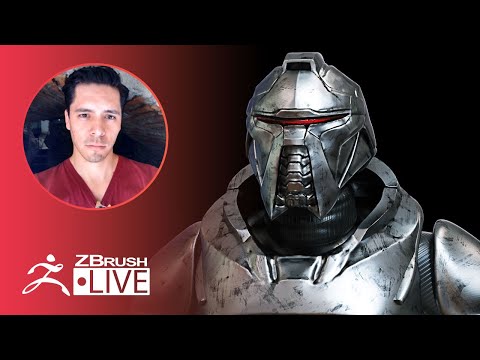 Sci-Fi Character Creation in ZBrush! - Óscar Trejo - ZBrush 2020