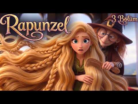 Rapunzel Episode 3 (FINAL): The Birth of the Girl with Golden Hair | 3D Children's Stories