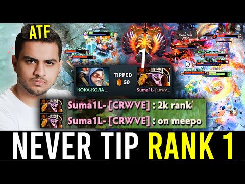 MEEPO tipped the wrong RANK 1 PLAYER.. - ATF Signature Hero TIMBERSAW