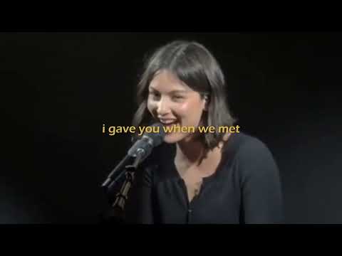 Gracie Abrams - Close to You (Piano Version Live) | Lyrics | The Secret of Us