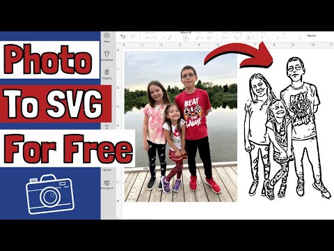 How To Turn a Photo Into an SVG for FREE to use in Cricut Design Space