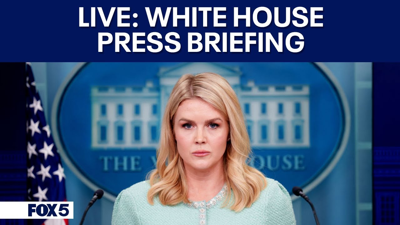 LIVE: White House press briefing