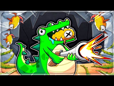 Ich habe ALLES (einschließlich meiner Freunde) in der Cluckmech-Oase gegessen