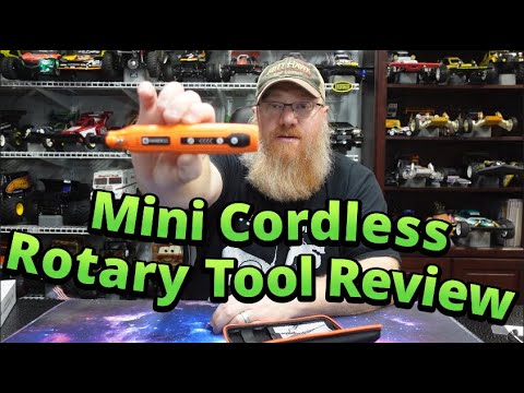 CHOKMAX Cordless Rotary Tool, 3.7V Li-ion Mini Rotary Multi-Tool Kit with Variable Speed, 42pcs Accessories Kit Electric Rotary DIY Grinder for Polishing, Cleaning and Engraving video review thumbnail