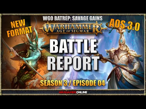 AoS 3 | Sylvaneth vs Lumineth Realm-Lords - Warhammer: Age of Sigmar Battle Report