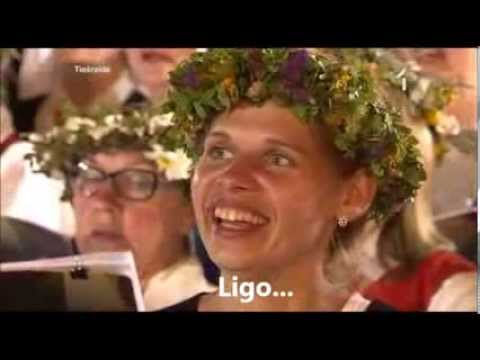 Latvian Song Festival - "Līgo!" (Sway!) ENGLISH translation / subtitles