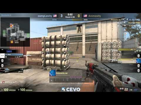 raz 1v2 4k vs coL csgo (+fRoD first day back) - mlg regional minor qualifier