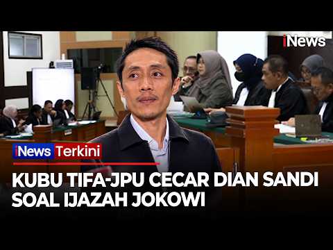 [FULL] PANAS! Kubu Dokter Tifa dan JPU Bergantian Cecar Dian Sandi soal Ijazah Jokowi
