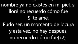 a prueba de ti - malú (letra)