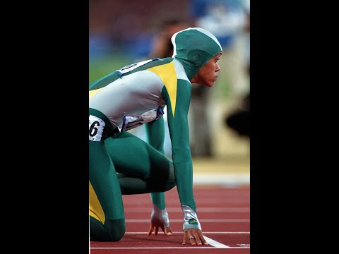 2000  Sydney Olympics Womens 400m Final Cathy Freeman wins gold.