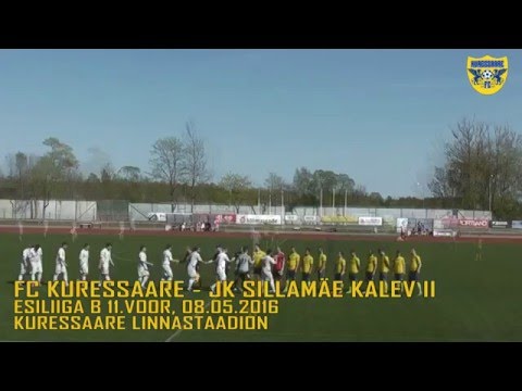 FCK TV: ELB 11. voor - FC Kuressaare - JK Sillamäe Kalev II - 08.05.2016