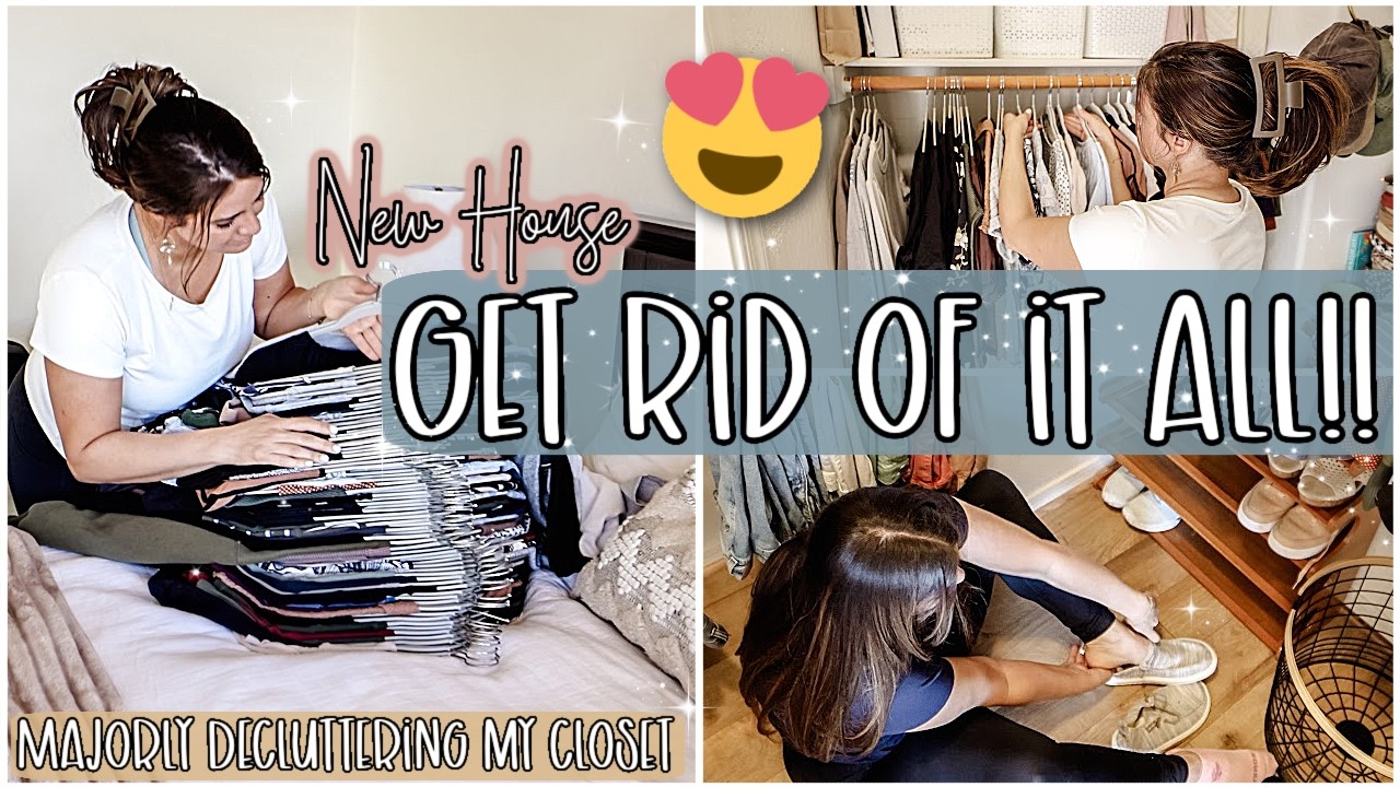 NEW LIFE CLOSET DECLUTTER WITH ME 2026 :: Massive Clothing Decluttering Motivation