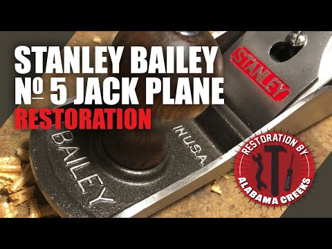 Restoration Stanley No 5 Hand Plane