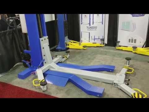 Check out the Ideal MSC-6K Portable Low Profile Single Post Lift