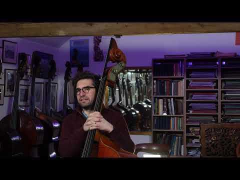*SOLD* Rivière & Hawkes Double Bass: Discussion with George *SOLD*