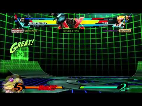 Deathsmaze-|-, Luxureous, bblue15, TNL_IRONGOD PSN UMVC3 Matches 1/2