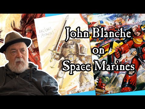 John Blanche on Space Marines