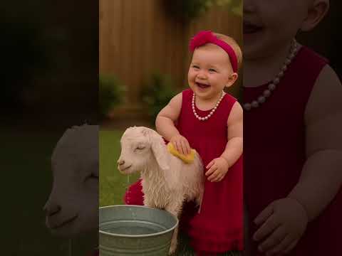 Bakra Ghar may layoun gi 🐐| #islamicshorts #cutebaby #cutekids #kidsvideo #shortfeed #shorts