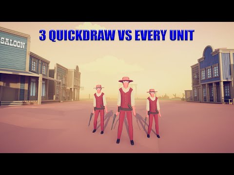 TABS | 3 Quickdraw vs Every Unit (Same Price)
