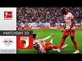 RB Leipzig - FC Augsburg 4-0 | Highlights | Matchday 33 – Bundesliga 2021/22