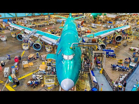 , title : 'Amazing Modern Boeing Aircraft Manufacturing & Assembling Process. Incredible Production Technology'