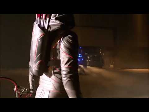 Earth x cross-over fight scenes