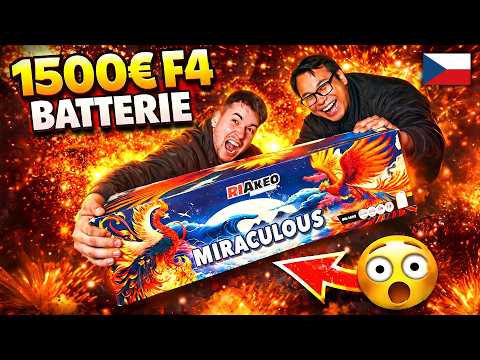 TONI LIGHTS A €1,500 F4 FIREWORKS 🤯💥 +€1,000 GIVEAWAY