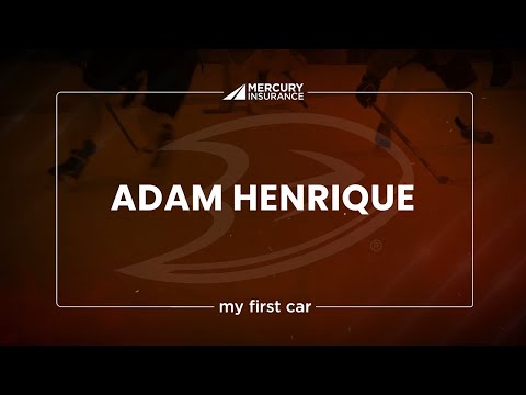 Youtube thumbnail of video titled: Adam Henrique: My First Car 