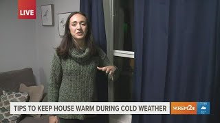 Tips to keep your house warm during cold weather