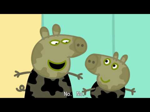 Peppa Pig 粉紅豬小妹 S101【Muddy Puddles】英語發音＋字幕 (Peppa Pig 粉紅豬小妹 S101【Muddy Puddles】英語發音＋字幕)