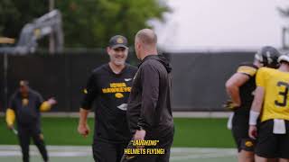 Iowa Football Fall Camp – Tim Lester & Seth Wallace Mic'd Up