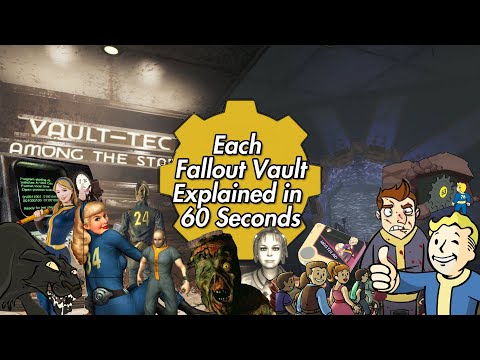 Each Fallout Vault Explained in 60s or less (The Vault Series Supercut)