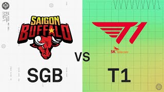 MSI 2022 - Rumble Stage D5 - SGB vs T1