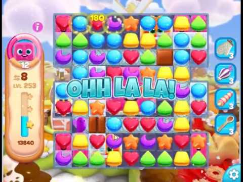 Cookie Jam Blast Level 253 - NO BOOSTERS 🍪 | SKILLGAMING OFFICIAL