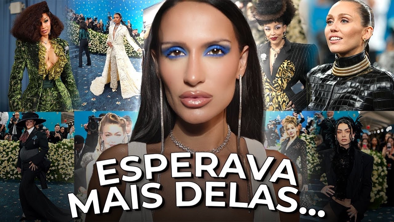 ANALISANDO OS LOOKS DO MET GALA 2025. QUAL FOI O PIOR?