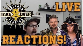 WWE NXT TAKEOVER ORLANDO LIVE REACTIONS! | Die neuen NXT TITEL! | German/Deutsch