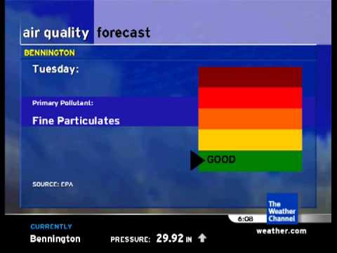 Intellistar v1 Emulator: Bennington VT (w/1st Weatherstar XL background)