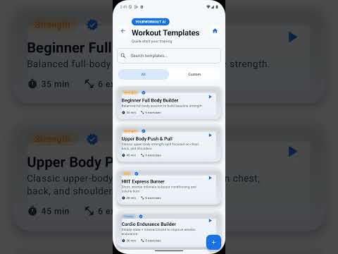 YourWorkout AI