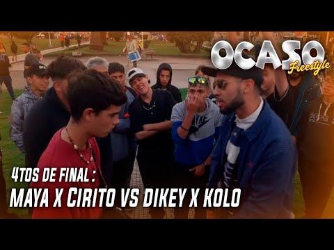 DIKEY x KOLO vs CIRITO x MAYA || CUARTOS DE FINAL || pandillas || FECHA 15, FINAL (ocaso free)