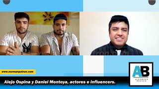 Alejo Ospina y Daniel Montoya, actores e influencers NP25TV 2021 video