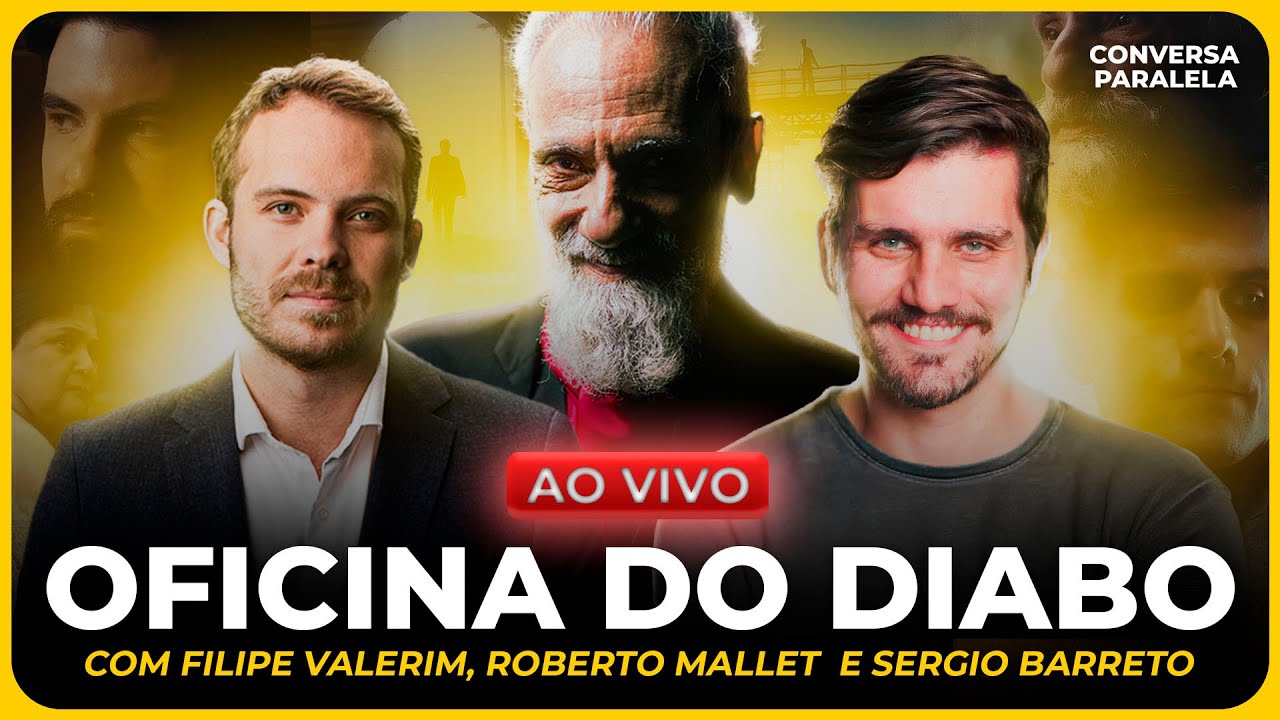 OFICINA DO DIABO | Conversa Paralela com Filipe Valerim, Roberto Mallet e Sergio Barreto | AO VIVO
